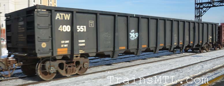 Car/wagon ATw400551 left side / coté gauche